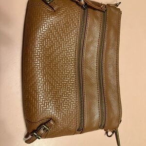 Elliott Lucca Brown Crossbody Bag